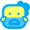 Cry Cream Emoji Icon