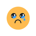 Cry Emoji Emoticons Icon