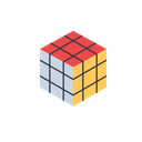 Cube Isometric Grid Icon