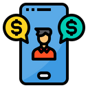 Currency Exchange Agent Icon