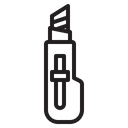 Cutter Cut Construction Icon