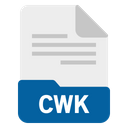 Cwk File Format Icon