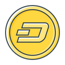 Dash Dash Cryptocurrency Dash Icon