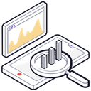 Statistics Data Analysis Data Monitoring Icon