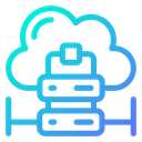 Data Center Cloud Server Server Icon