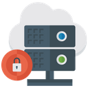 Data Safety Datacenter Data Protection Icon