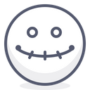 Dead Face Emotion Icon