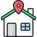 Delivery At Home Home Delivery Home Location Icon
