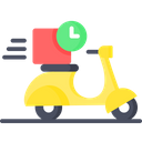 Delivery Time Fast Delivery Fast Delivery Service Icon