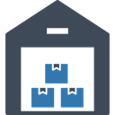 Delivery Warehouse House Package Icon