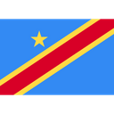 Democratic Republic Of Congo World Flag Location Icon
