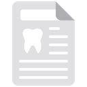Dental Report Teeth Report Teeth Diagnosis Icon