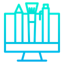 Design Tool Pencil Brush Icon