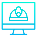 Monitor Computer Application Icon
