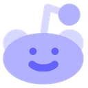 Development Logo Reddit Alien Alt Icon
