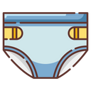 Diapers Cloth Underpant Icon