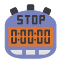 Artboard Digital Stopwatch Stopwatch Icon