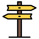 Road Sign Traffic Sign Direction Icon