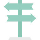 Directional Arrows Directions Guideposts Icon