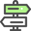 Direction Sign Direction Sign Icon