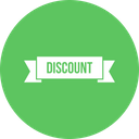 Discount Ribbon Offer Icon