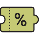 Discount Vouchers Ticket Discount Coupon Icon