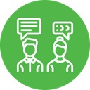 Office Chatting Communication Icon