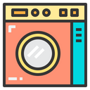 Washer Washing Machine Household Appliance Icon