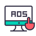 Display Device Ads Icon