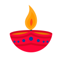 Diya Lamp Diwali Icon