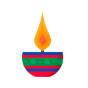Diya Lamp Diwali Icon