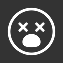 Dizzy Emoji Expression Icon