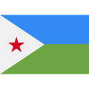 Djibouti African World Flag Icon