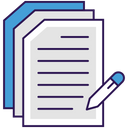 Paperwork Documents Documentation Icon