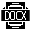 Docx File Type Icon