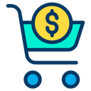 Cart Dollar Shopping Icon