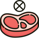 Uncooked Raw Meat Icon