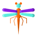 Dragonfly Insect Animal Icon