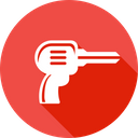 Drill, Job, Drilling, Tool, Screwdriver, Equipment, Work Icon