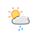 Drizzle Sun Weather Icon