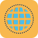 Earth Globe Map Icon