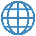 Earth Globe Meridians Icon
