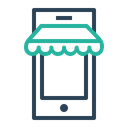 Ecommerce Shop Mobile Icon