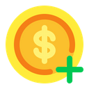 Income Coin Business Icon