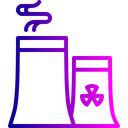 Economy, Factory, Industry, Production, Radiactor, Radiation, Radioactive Icon