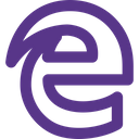 Edge Technology Logo Social Media Logo Icon