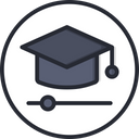 Educational Video Educational Video Streaming Learning Video Icon