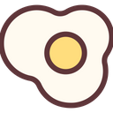 Egg Omelet Food Icon