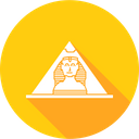 Egyptian Pyramids Egypt Icon