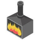 Electric Heater Icon